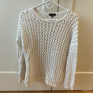 Rag & bone sweater, white, size small